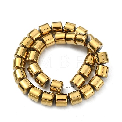 Electroplated Synthetic Non-magnetic Hematite Beads Strands G-C024-03B-1