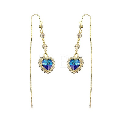 Alloy Rhinestone Ear Thread FS-WGD80ED-01-1