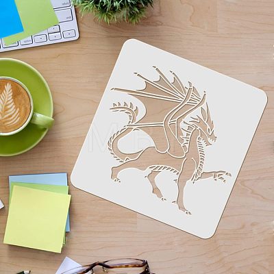 Plastic Reusable Drawing Painting Stencils Templates DIY-WH0172-394-1