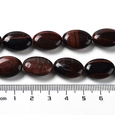 Natural Red Tiger Eye Beads Strands G-L164-A-27-1