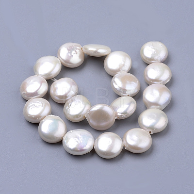 Natural Baroque Pearl Keshi Pearl Beads Strands PEAR-S012-28-1