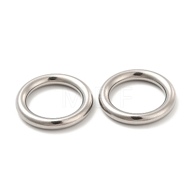 Non-Tarnish 304 Stainless Steel Linking Rings X-STAS-D246-01A-04P-1