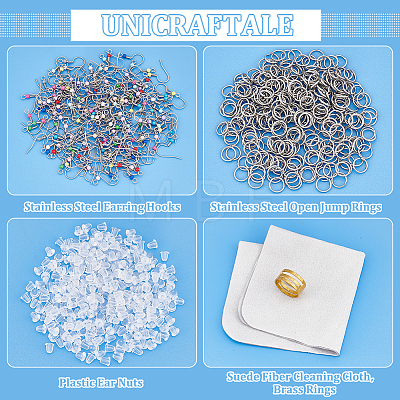 Unicraftale DIY Jewelry Making Findings Kit DIY-UN0004-97-1