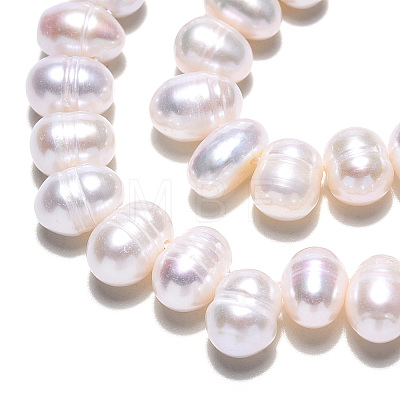 Natural Cultured Freshwater Pearl Beads Strands PEAR-N013-05F-1