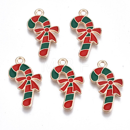 Alloy Enamel Pendants X-ENAM-Q442-030-RS-1
