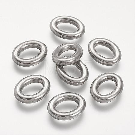 Tarnish Resistant 304 Stainless Steel Linking Ring STAS-P104-15P-1