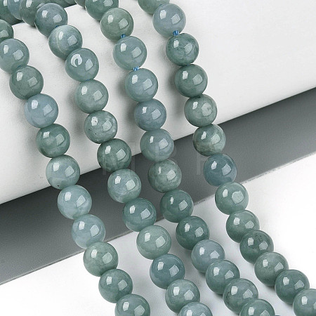 Natural Jadeite Beads Strands G-N353-07B-01-1