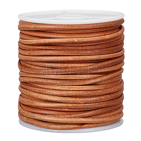 20M Round Cowhide Leather Cord WL-WH0015-01C-01-1