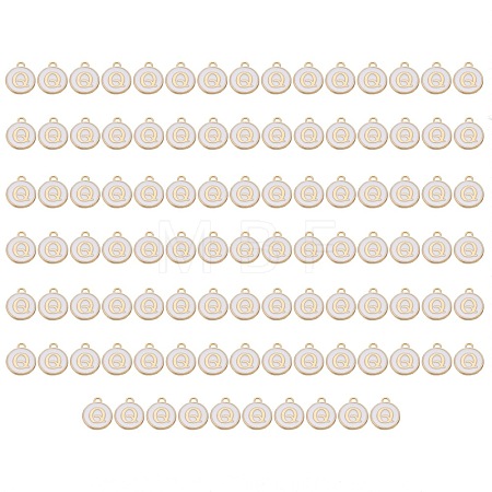 Golden Plated Enamel Alloy Charms ENAM-SZ0001-26A-Q-1