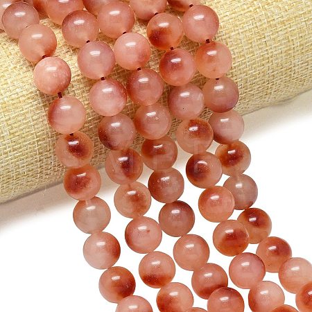 Natural Malaysia Jade Beads Strands G-B165-C01-14mm-1