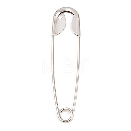 Iron Extra Large Safety Pin Brooches IFIN-P043-01P-1