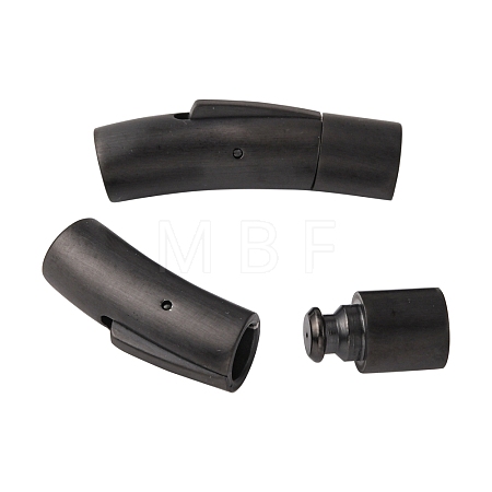 304 Stainless Steel Bayonet Clasps STAS-F131-30B-1