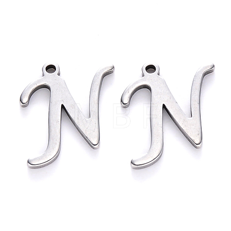Tarnish Resistant 201 Stainless Steel Charms STAS-R105-N-1