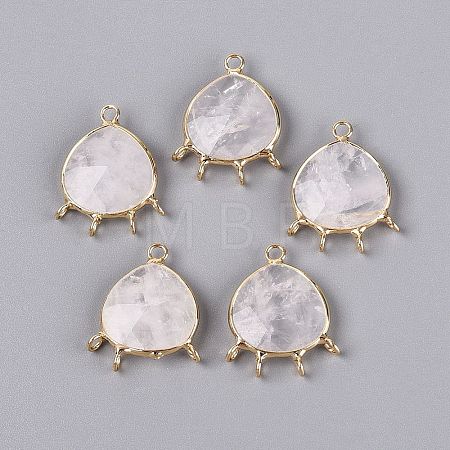 Natural Quartz Crystal Chandelier Component Links G-Q606-50G-1