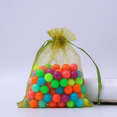 Rectangle Organza Drawstring Bags LS-CON-PW0001-054A-15-1