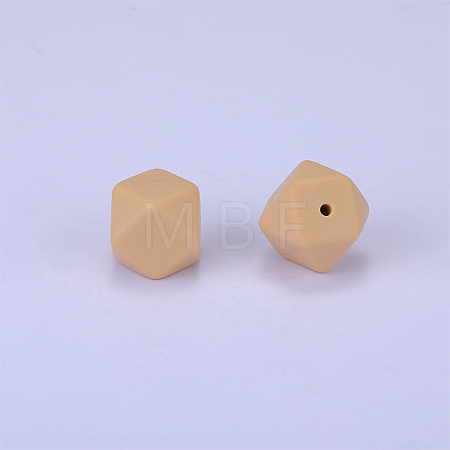 Hexagonal Silicone Beads SI-JX0020A-11-1