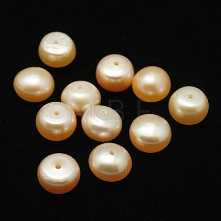 Grade AA Natural Cultured Freshwater Pearl Beads PEAR-D001-7.5-8-1AA-A-1