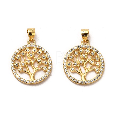 925 Sterling Silver Pendant STER-H110-17G-1