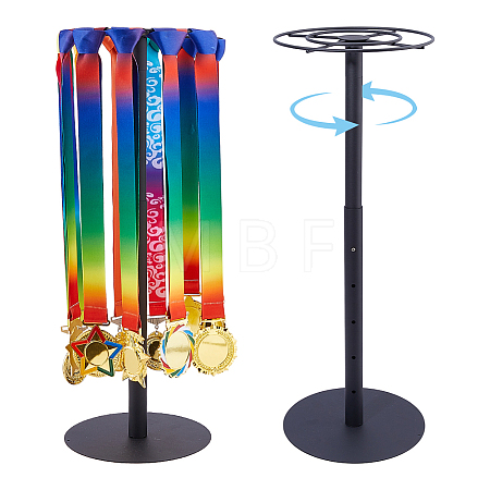 Rotatable Iron Medal Display Stands ODIS-WH0086-217-1