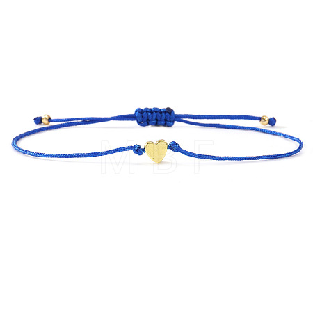 Valentine's Day Nylon Cord Braided Bracelets VO3472-2-1