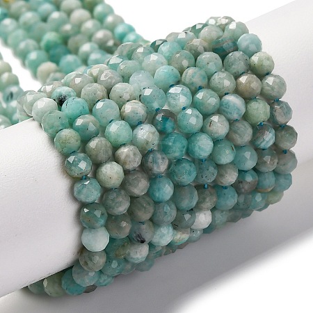 Natural Amazonite Beads Strands G-G140-A18-03-A-1