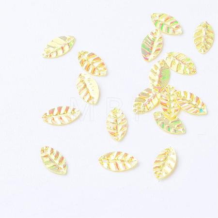 Plastic Paillette Links PVC-R009-0520-1