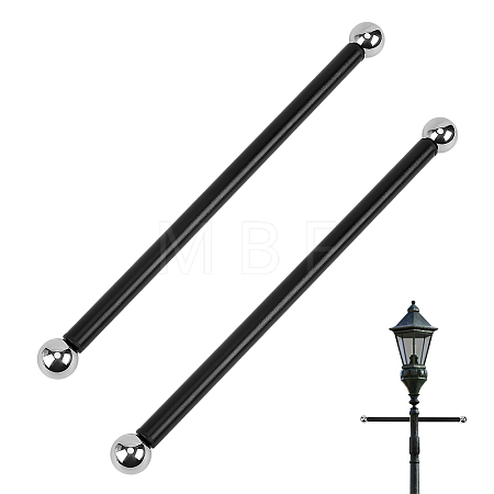 2 Bags Iron Outdoor Lamp Post Cross Arm Ladder Stand FIND-PH0061-76P-1
