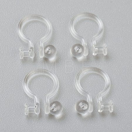 Plastic Clip-on Earring Findings KY-P001-10A-1