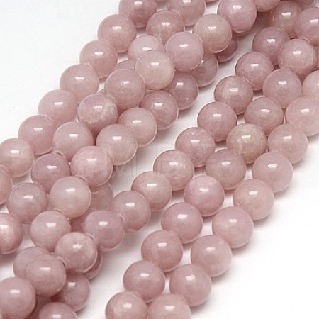 Natural Yellow Jade Beads Strands X-G-G598-4mm-YXS-05-1