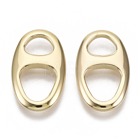 Brass Links Connectors X-KK-N231-82-NF-1
