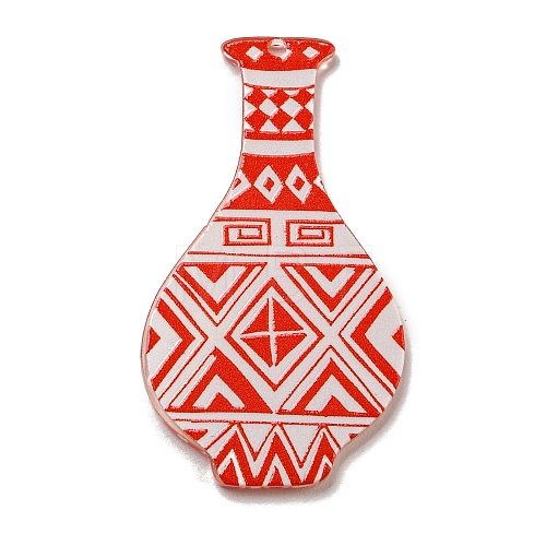 Printed Aerylic Pendants OACR-P026-E02-1