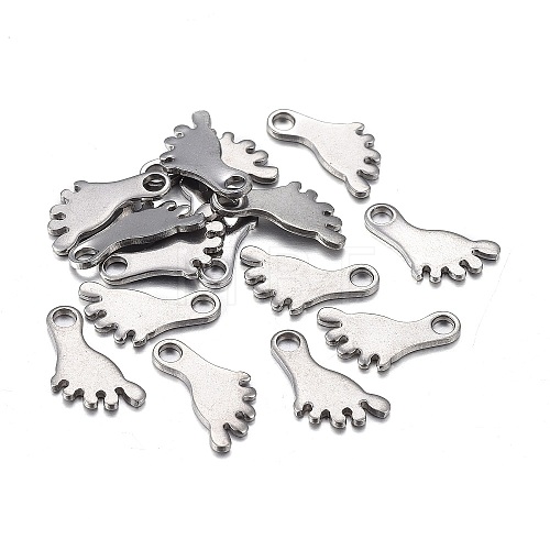 201 Stainless Steel Charms STAS-F255-025P-1