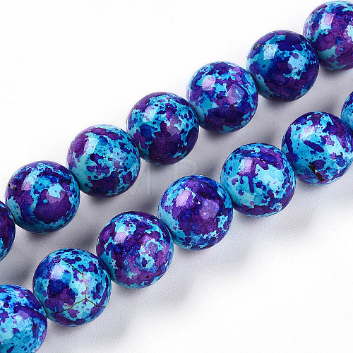 Synthetic Turquoise Beads Strands TURQ-T004-08A-07-1