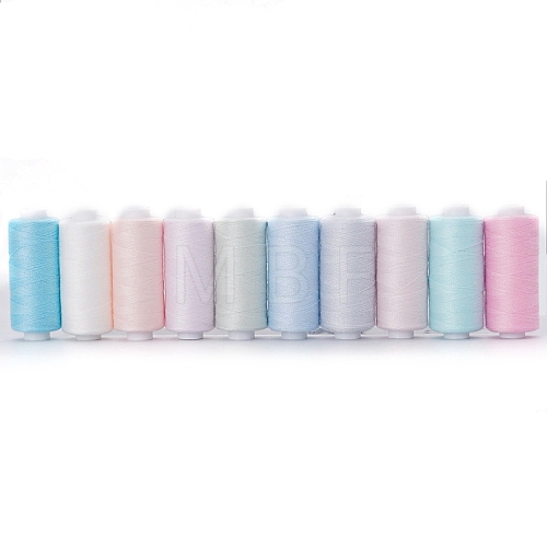 10 Colors Polyester Sewing Thread PW-WG4C286-06-1