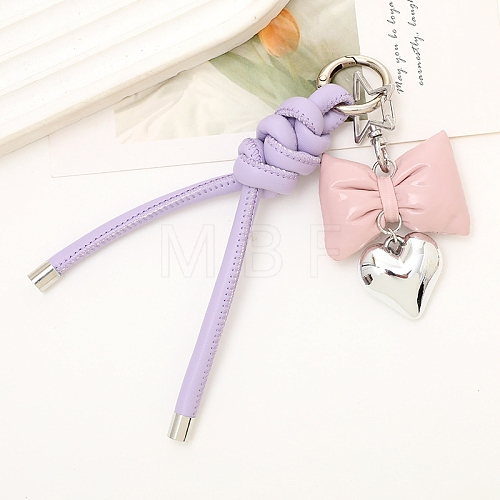 Imitation Leather Keychain PW-WGDD4EE-03-1