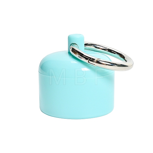 Travel Portable ABS Plastic Column Jewelry Rings & Necklaces Boxes PW-WG05EF0-03-1