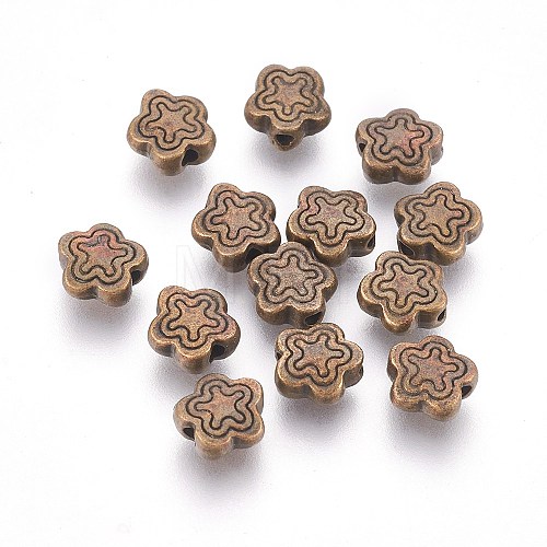 Tibetan Style Alloy Beads MLF10690Y-NF-1