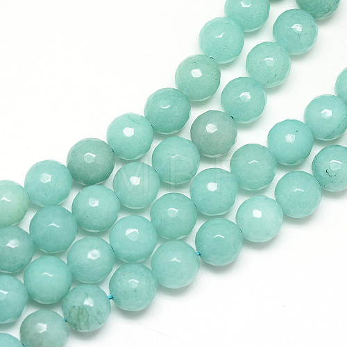 Natural White Jade Bead Strands X-G-R346-6mm-17-1