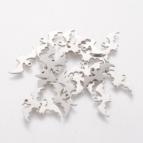 20Pcs 201 Stainless Steel Charms STAS-DC0009-53-1