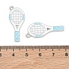 Tennis Alloy Enamel Pendants AL-CBA292F-02N-P-3