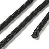 4-Ply Round Imitation Leather Braided Cord LC-XCP0001-06-3