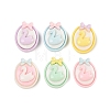 Opaque Resin Cabochons CRES-M037-08D-2