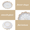 1Pc Porcelain Snack Plate AJEW-SP0006-04C-6