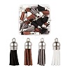 60Pcs 4 Colors Faux Suede Tassel Pendant Decorations X1-FIND-LS0001-04D-1