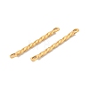 Ion Plating(IP) 304 Stainless Steel Connector Charms LS-STAS-Q323-02B-G-2