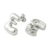 Rack Plating Brass Earrings EJEW-S222-01P-E-2
