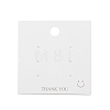 Paper Earring Display Cards CDIS-F007-01-2