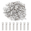 200Pcs 304 Stainless Steel Pendants STAS-DC0011-15-1