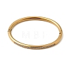304 Stainless Steel & Cubic Zirconia Hinged Bangles BJEW-H644-07G-4