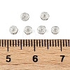 Rack Plating Rondelle Brass Grade A Crystal Rhinestone Spacer Beads RB-D300-S-2
